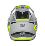 O'Neal Youth 1SRS STREAM Helmet - Black/Neon Yellow