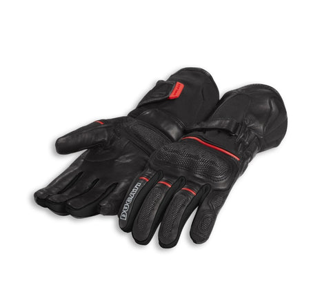 Ducati Strada C4 Fabric Leather Gloves