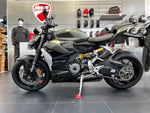 2023 DUCATI STREET FIGHTER V2 - STORM GREEN
